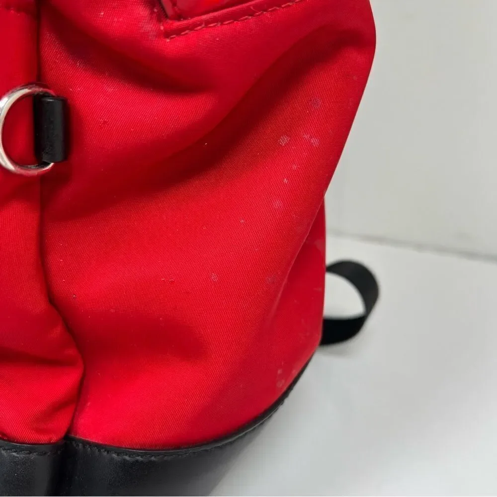 Fendi Monster Bug's Eye Backpack Large Capacity Men's Red